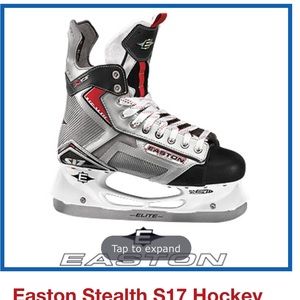 Easton Stealth S17 sz 4.5 youth hockey skates EUC